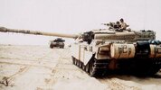 Gulf War Operation Desert Storm Challenger 1 main battle tanks CREDIT MOD.jpg
